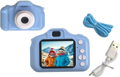 Khel Khilone PG19 Camera 13 MP Creative Portable Lightweight Safe Easy to Use Toy 4+(Blue)
