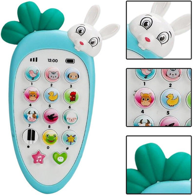 SURYAANSHI Cordless Feature Rabbit Mobile Musical Sound Toys with Smart Light(Multicolor)