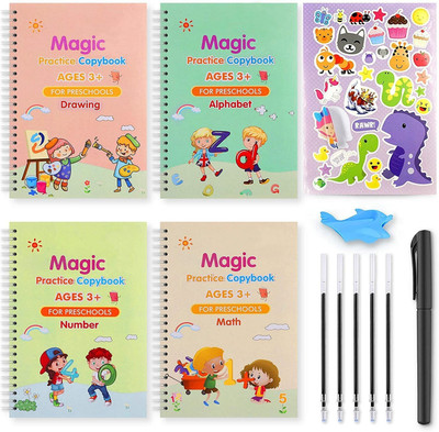 Labhimpex 1371-Magic Book: Number and Word Challenge(Multicolor)
