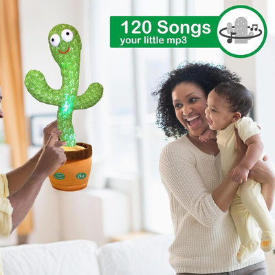 Adhira Toys Dancing Cactus 013(Multicolor)