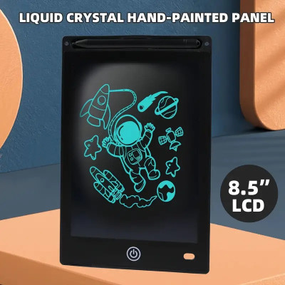 Navrang 8.5 inch LCD E-Writer Electronic Writing Pad/Doodle Board/Tablet Drawing Board(Black)