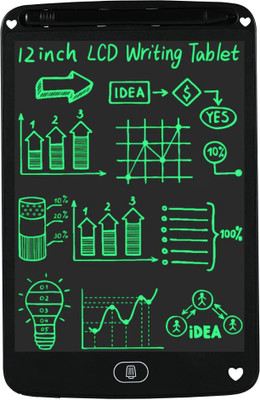 URCHIN Portable Ruff 12 inches LCD Paperless Memo Digital Tablet Notepad(Black)(Black)
