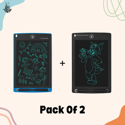 VMV FUZON LCD Writing 8.5 Inch Tablet Electronic Writing & Drawing Doodle Board(Pack of 2)(Multicolor)