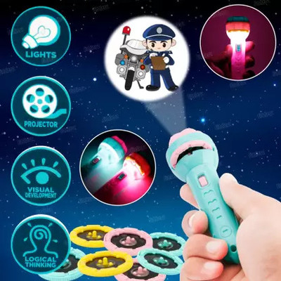 RIGHT SEARCH Projector Flash Light-08(Multicolor)