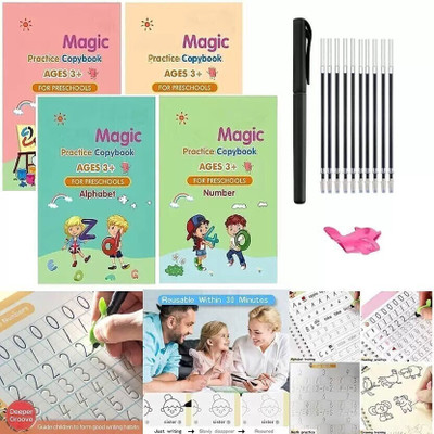 ashaworld Magic Book: Logic and Puzzle Game Pack(Multicolor)