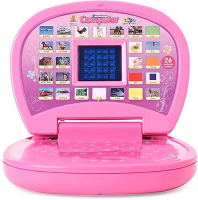 Teddify kids Battery Operated Toy Laptop - Pink(Pink)