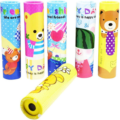 3 Jokers Birthday Party Return Gifts-Pack of 6 Fun Magic Kaleidoscopes - Children Educational Science Toy Gag Toy(Multicolor)