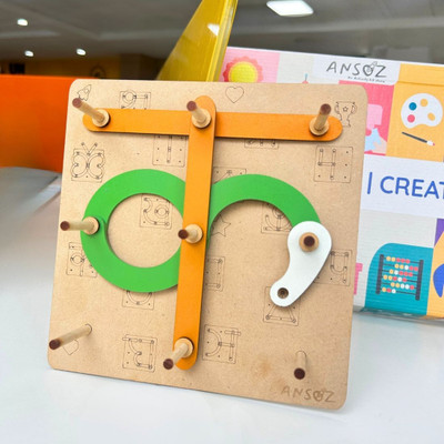 Ansoz Hindi Wooden Construction Puzzle toys for kids(Multicolor)