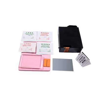 DIETURY Optic Lens Set Light & Optics Class Demo Kit Ray Box with 4 in 1 Beam of Light(Multicolor)