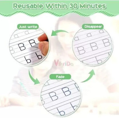 Adveriq Magic Book: Early Words Kit(Multicolor)