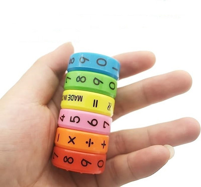 Finzatik Magnetic Arithmetic Learning Toy,Magnetic Arithmetic Learning Toy,Colorful(Multicolor)