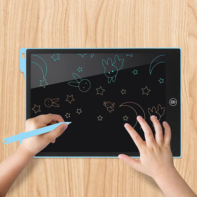 Tinywonders LCD Writing Tablet Drawing Board 12 Inch Colorful Drawing Tablet for Kids(Multicolor)