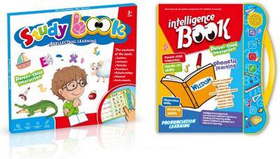 BloomiFy Intelligence Electronic Activity Book With English Alphabets(Multicolor)