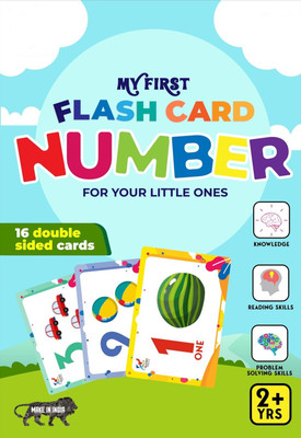 Domios Numbers Flash Cards For Kids(Multicolor)
