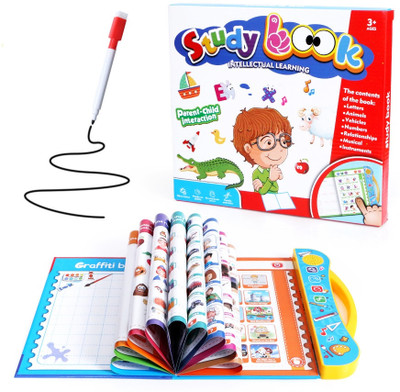 BloomiFy Intelligence Sound Book English Letters Learning Book For Kids(Multicolor)