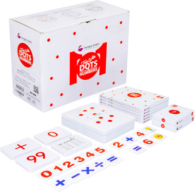hungry brain Fun with dots and numbers(White)