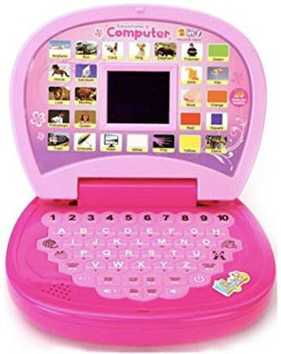 JR CLUB Best English Learner Computer Toy for Kids with Activities & Fun Games(Multicolor)