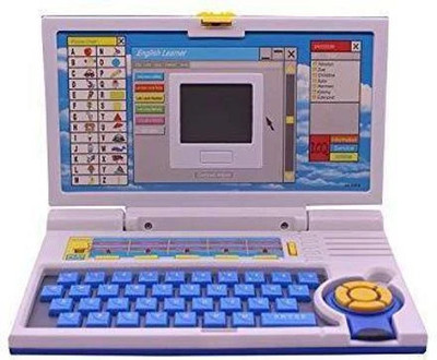 JR CLUB Educational English Learner LP With Mouse For Kids 20 Activities(Blue, White)