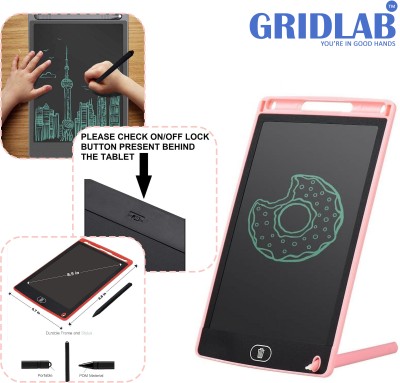 Gridlab Mini Writing Board LCD Writing Pad Children Practice Rewriter Educational Slate(Multicolor)