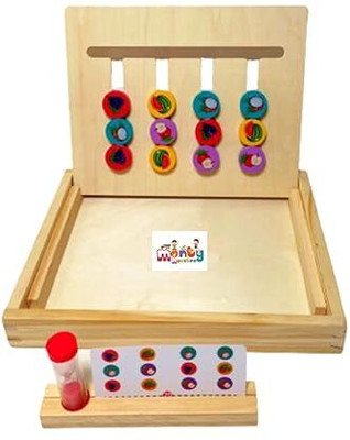 Monty Maestro Four Colour logic game with sand clock Activity(Multicolor)
