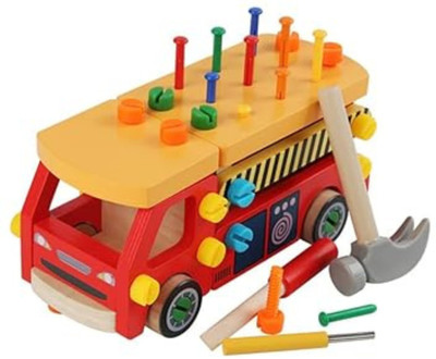 Monty Maestro Multifunctional Disassembly and Assembly Nut Truck(Multicolor)