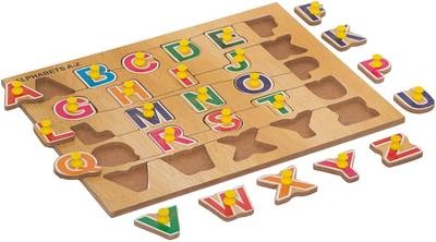 SAFESEED Best Buy Alphabet ABCD Wooden Puzzle Kids Games Toys for Kids Learning Toys