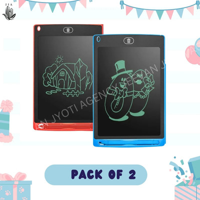 Jeevan jyoti agency Pack of 2 Portable 8.5 inch LCD Re-Writing Paperless Electronic Digital Notepad(Multicolor)