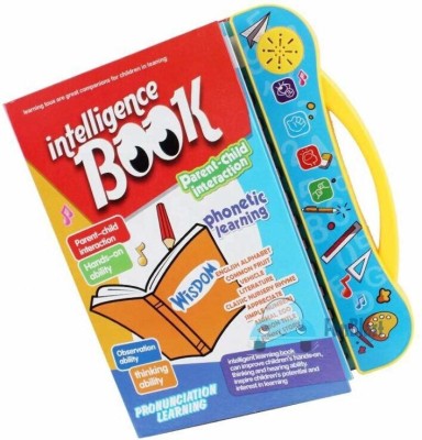 Aganta Intelligence Interactive E-Book for 3+ Year Kids Learning Book with Sound(Multicolor)