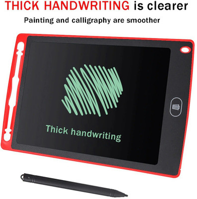 TOY NAGRI VH's 8.5 Inch Electronic Drawing Board LCD Writing Tablet(Red)