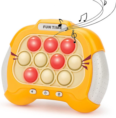 AEXONIZ TOYS Push Puzzle Game Machine,Electronic Pop Light Up Toy for Kid,Sensory Fidget Toys(Multicolor)
