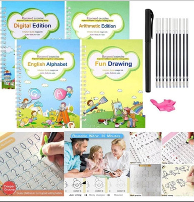 ashaworld Magic Book: Reading and Counting Kit(Multicolor)