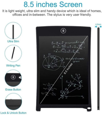 SBE 8.5 Writing Tablet Pad LCD E-Writer Electronic Writing Pad/ Serial no 45(Gold)