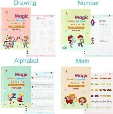Labhimpex New-Magic Book: Reading and Counting Fun(Multicolor)