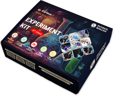PW Curious Jr. Science Experiment Kit For Class 8th(Multicolor)