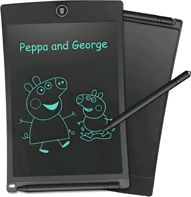 Zenex LCD Writing Tablet for Kids Writing pad 8.5 inch E-Note Pad, Remove Button(Black)