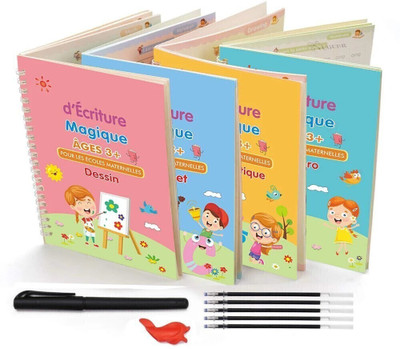 Labhimpex New-Magic Book: Sound and Shape Workbook(Multicolor)