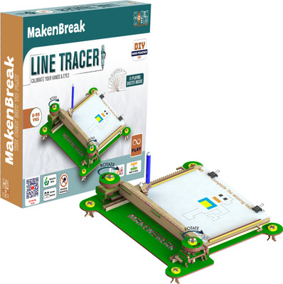 MAKENBREAK Line Tracer - Calibrate Your Hands & Eyes(Multicolor)