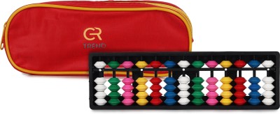 GR Trend 13-Rod Abacus math learning Kit for kids with Pouch(Multicolor, Orange)