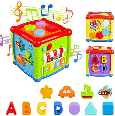 kapishreeenterprise Learners Educational Toys 6 in 1 Activity Cube Baby Toy(Multicolor)