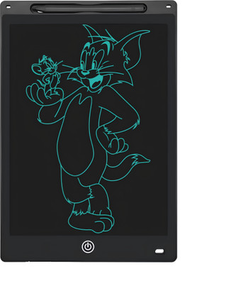 Flinge 12inch LCD Writing Tablet with Pen for Kids Writing Board(Black)