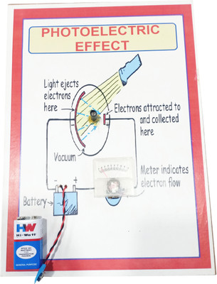 MELODY's Photoelectric Effect Physics Science Working Project Teaching Aids Class 10 &12.(Multicolor)