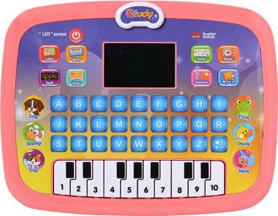 AEXONIZ TOYS English-Spanish Toddler Learning Tablet. Musical Educational Toy for Kids(Multicolor)