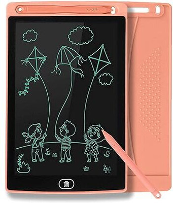 Viranchilal 8.5 Inch LCD WritingTablet/Drawing Board/Doodle Board/Writing Pad with 2 Magnets(Pink)