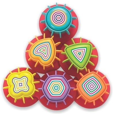 Goyal's Spinning Joy - A Shape ‘N’ Spin Gear Sorter. Developmental Activity Toy(Multicolor)