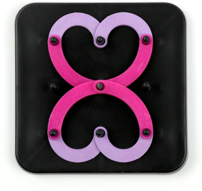 Enorme Mini Shapes, Alphabets and Numbers Construction Acitivity Educaitonal Game(Multicolor)