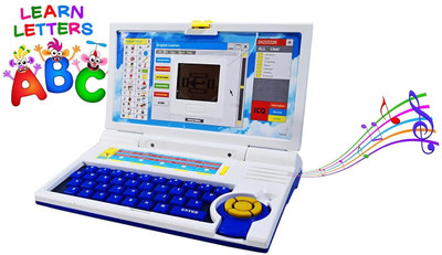 JR CLUB Big Deal Educational Laptop Computer Toy with Mouse(Multicolor)