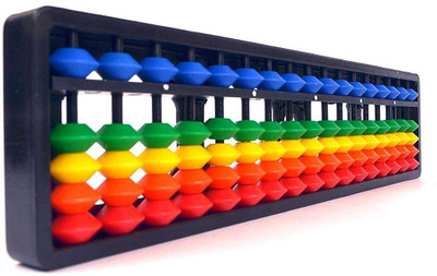 IKIS Abacus Mathematical Kit for Kids/Infants Multicolor 17 Rod (Multicolor)(Multicolor)