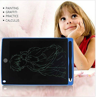 Toyvala LCD 8.5-inch Electronic Writing Pad/Tablet/Digital Slate/Drawing Board 1358(Multicolor)