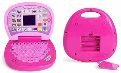 mayank & company Laptop with 2 in 1 Notebook Computer Toy for Kids Children(Multicolor)