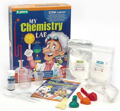 Goyal's STEM Learner | My Chemistry Lab (Learning & Educational Toy Kit)(Multicolor)